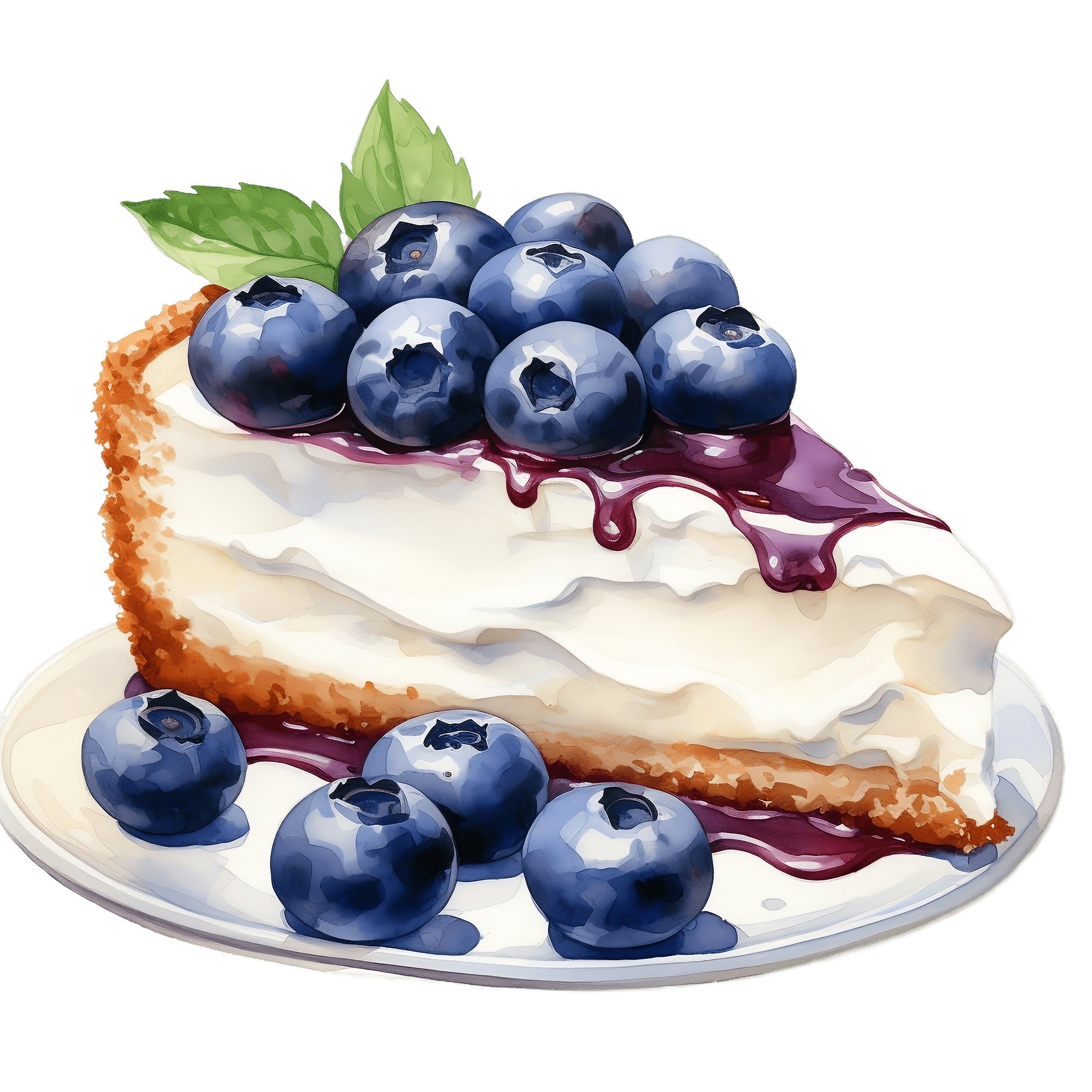 watercolor-cheesecake-clipart-strawberry-oreo-nutella-png-jpg-etsy