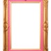 Pink Rococo Frames Clipart, 10 JPG Frames, Antique Baroque Vintage Clip ...
