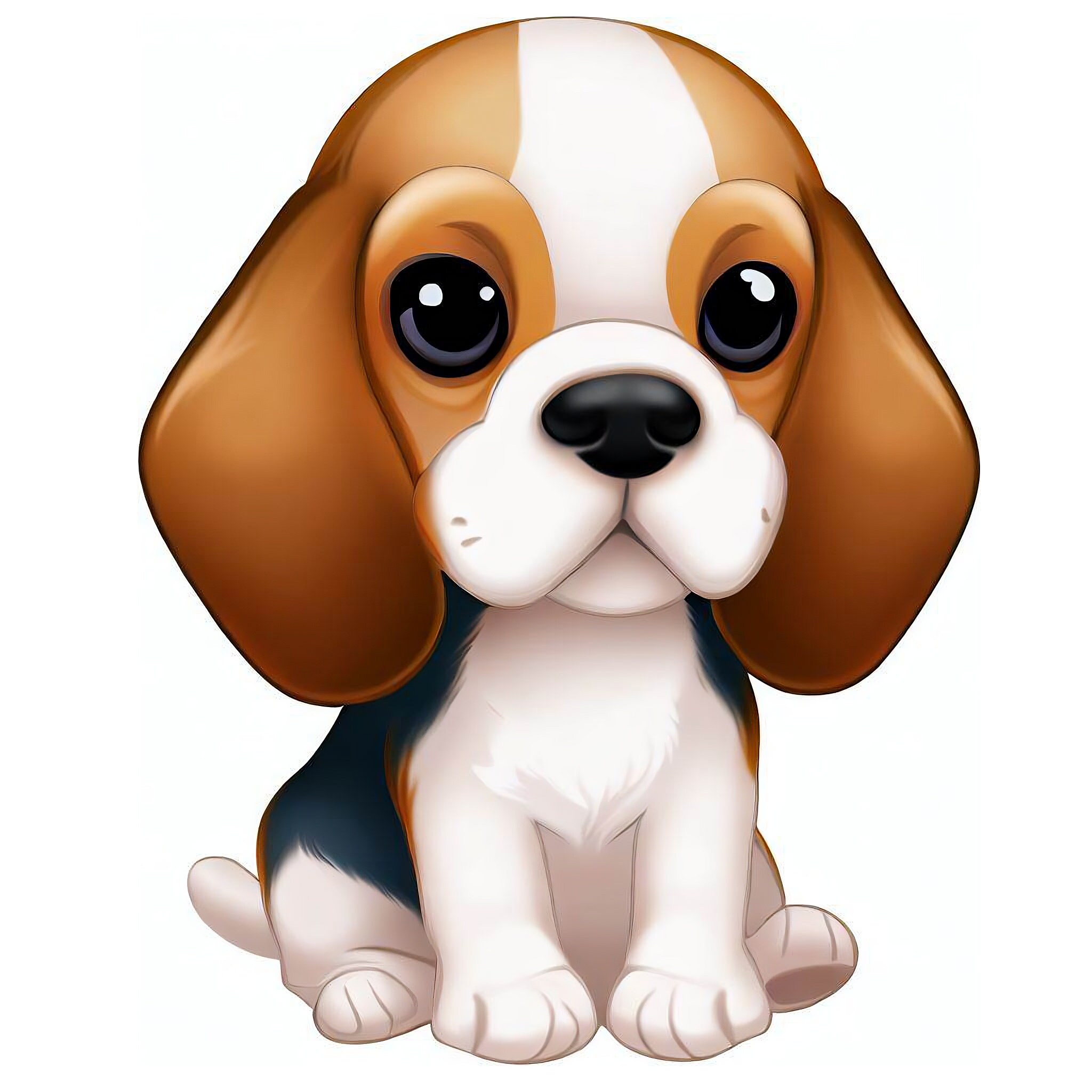 Cute Puppy Clipart Bundle | Smiling Dog PNG Files (digital Download) - Etsy