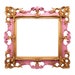 Pink Rococo Frames Clipart, 10 JPG Frames, Antique Baroque Vintage Clip ...