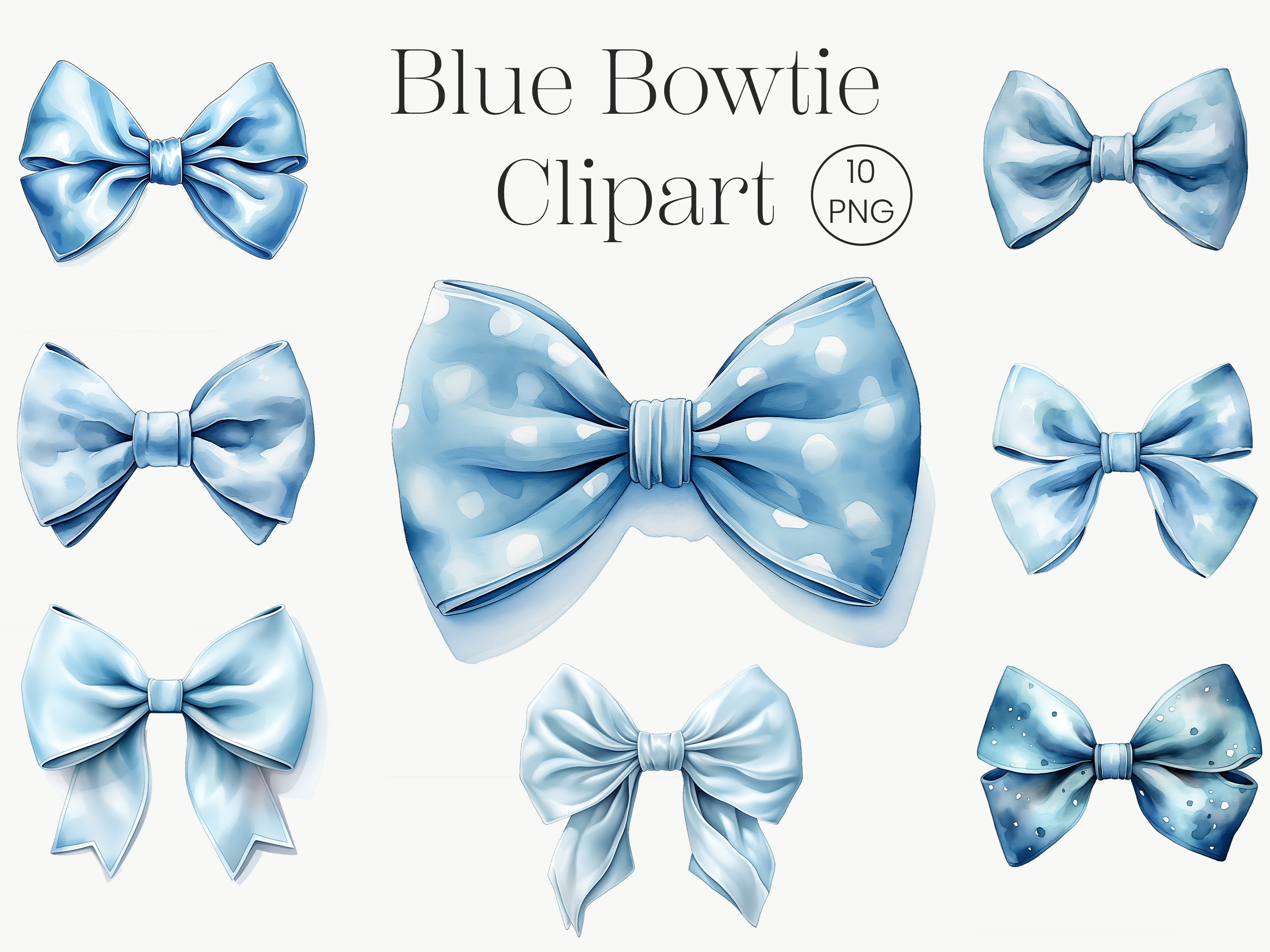 Midnight Blue and Sunglow Bow Tie clipart, digital clip art, printable,  commercial use - Instant Download - M266