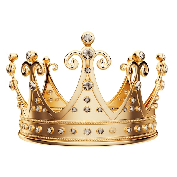 Gold Crowns Clipart | 10 JPG | Gold Crown Crown Royal Crowns Bundle Scrapbook Crowns  Clipart Sublimation JPG Digital Download