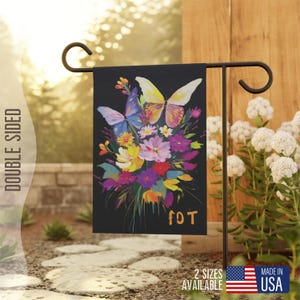 Subtle Anti Trump Garden flag, FDT Porch Banner, Political Yard Decor, Patriotic Outdoor Sign, Liberal Activist Gift