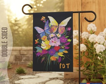 Subtle Anti Trump Garden flag, FDT Porch Banner, Political Yard Decor, Patriotic Outdoor Sign, Liberal Activist Gift