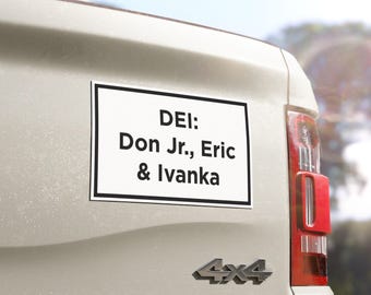 Imán de sátira de la familia Trump: regalo de humor político