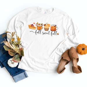 Fall long sleeve, Holiday long sleeve, Leaves long sleeve, Thanksgiving long sleeve