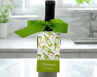 Wine Gift Tag | Cheers Hostess Gift