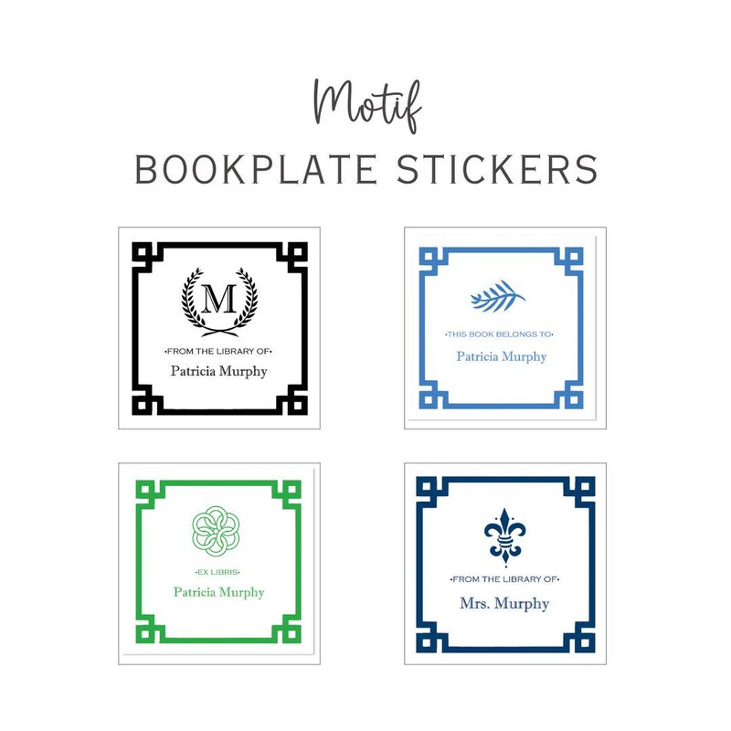 Bookplates - Etsy