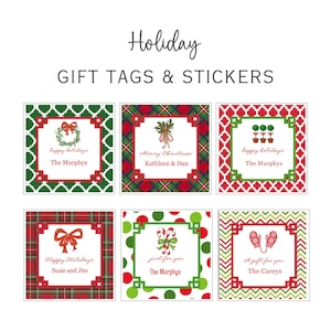Personalized Christmas Gift Tag  | Personalized Holiday Gift Tag | Holiday Gift Essentials