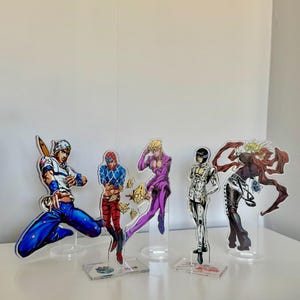 Jojo’s bizarre adventure acrylic figures