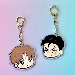 BL manhwa matching keychains