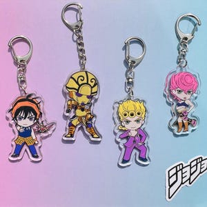 Jojo&#39;s Bizarre Adventure Golden Wind Schlüsselanhänger