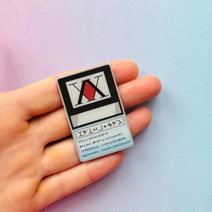 Hunter x hunter pin - Etsy 日本