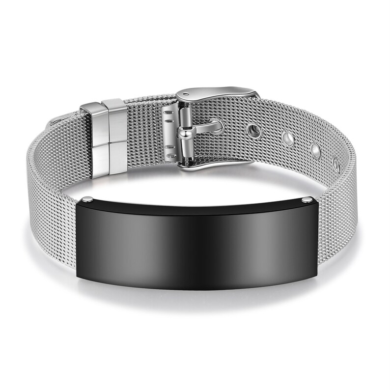 Personalized QR Code Medical Alert Bracelet,custom Medical ID Bracelets