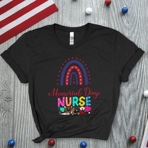 4Th Of July Nurse Shirt | Patriotic Family Shirts | Army Shirt | Thank You Veterans Shirt | American Nurse Shirt | Gift For Nurse