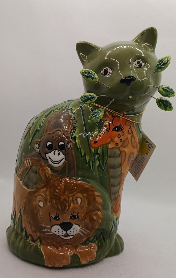 Amy Lacombe Whimsiclay Cats - Etsy
