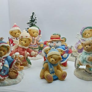 Rare Cherished Teddies Christmas - Etsy