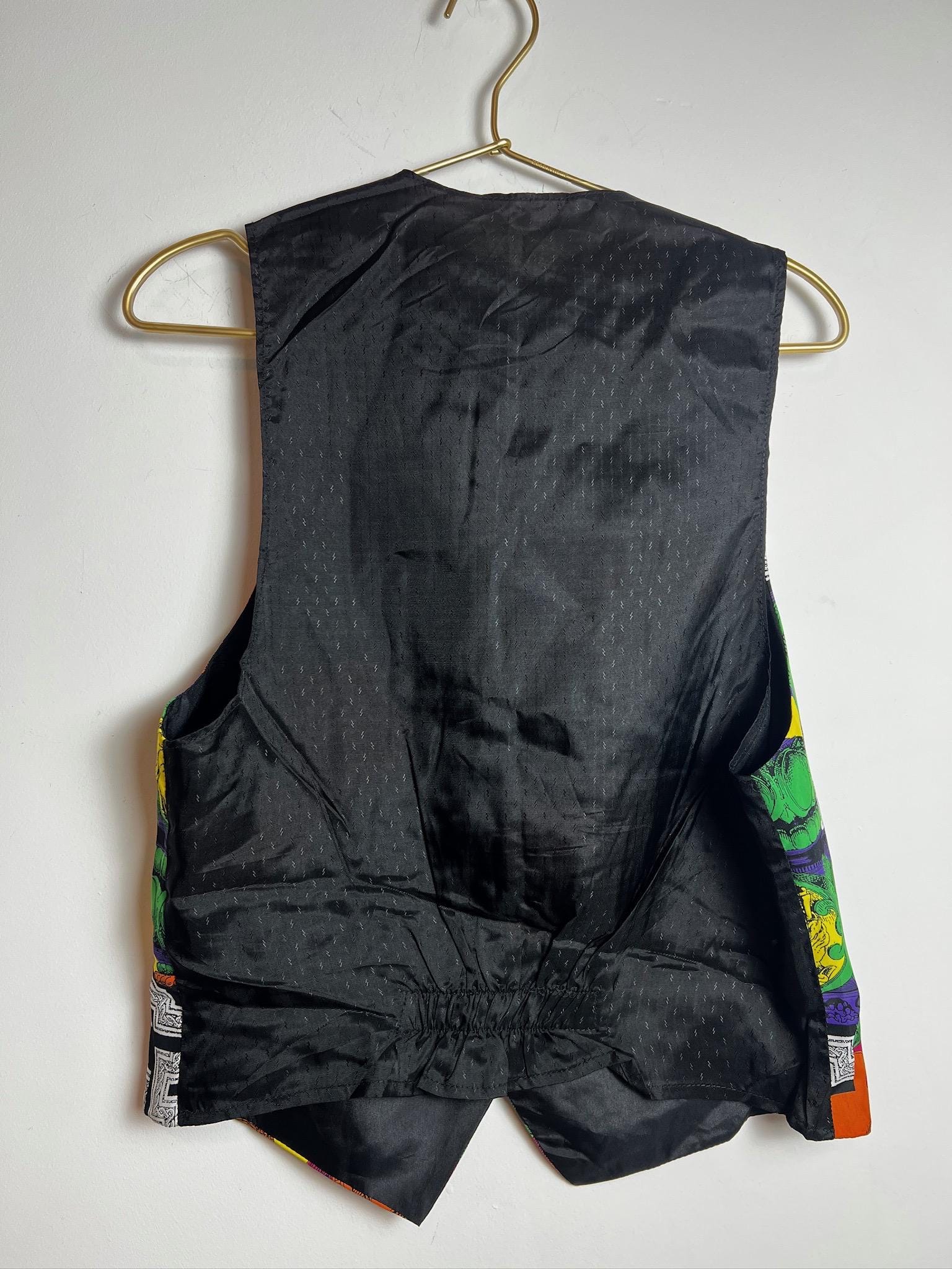 Vintage Citron Santa Monica Colorful Vest - Etsy