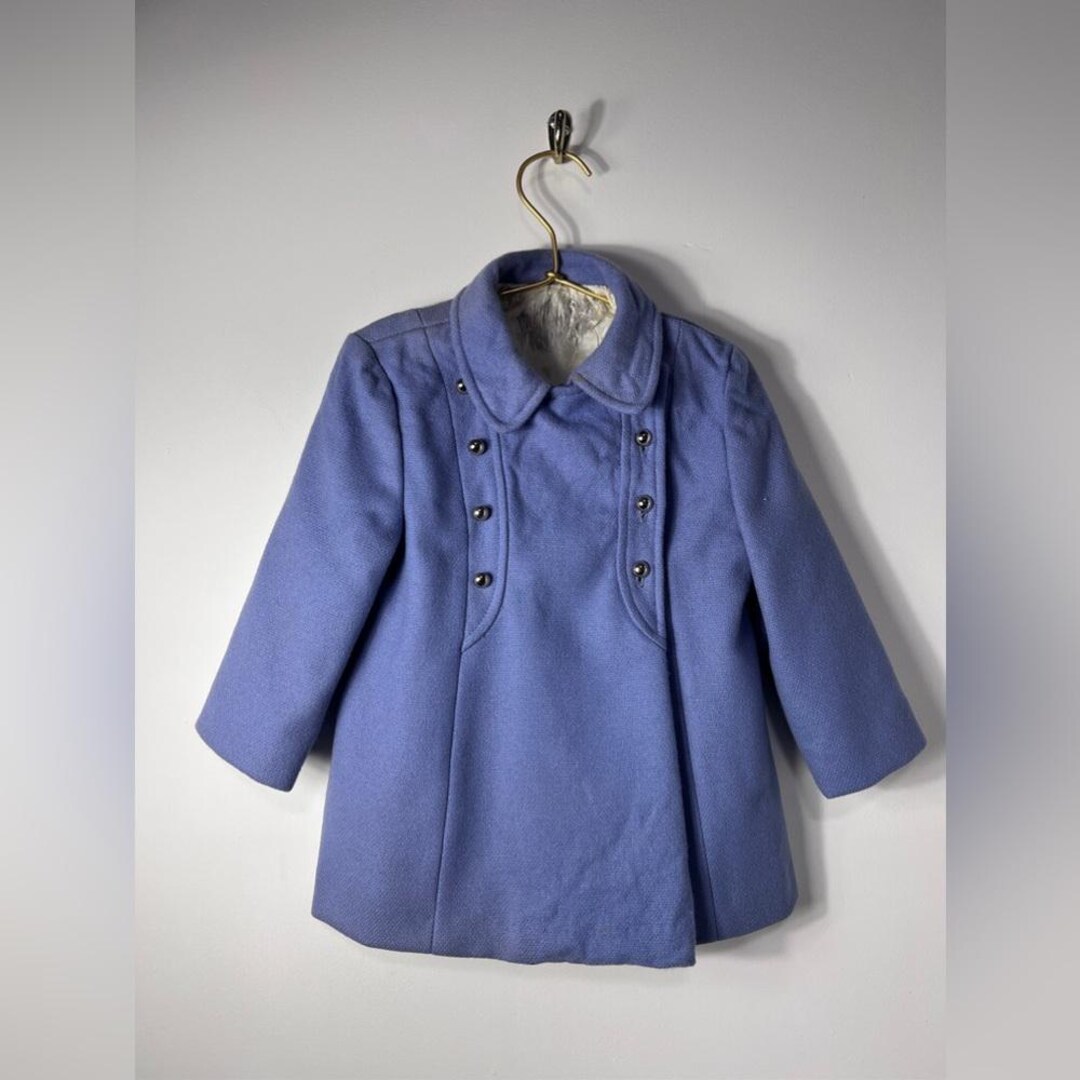 Vintage Cute Togs Girl’s Wool Jacket & Matching Hat Size 3 Well Loved ...