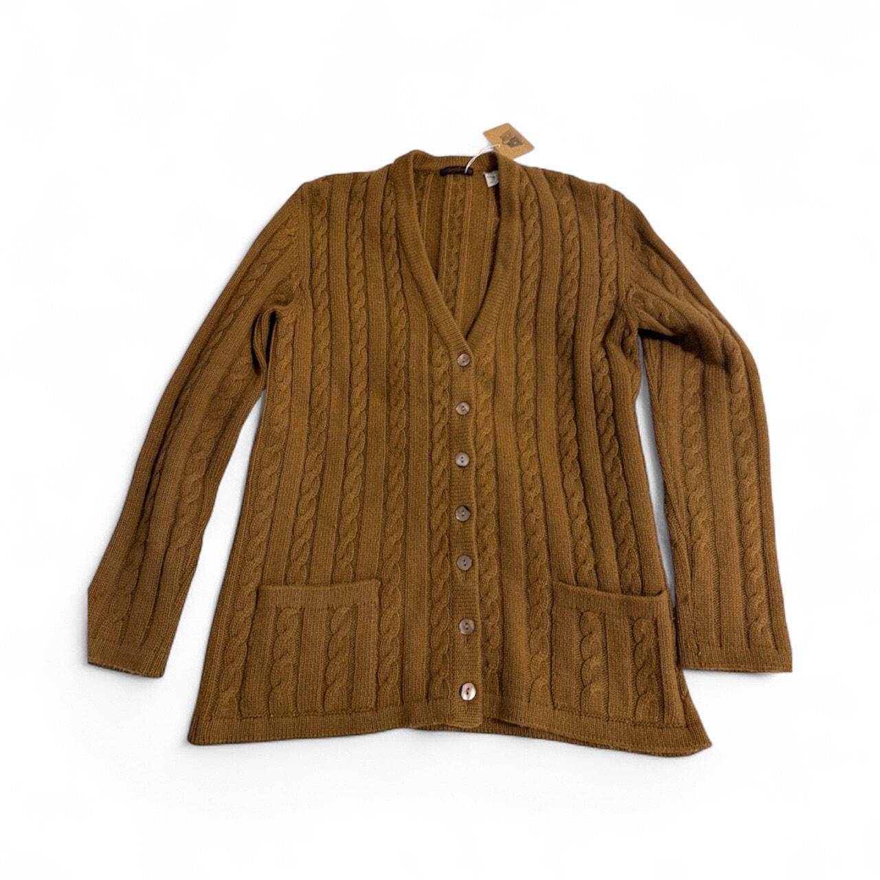 トップス retro Yves Saint Laurent cardigan yellow Yves Saint Laurent Cardigan - Etsy