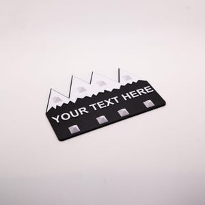 Personalised Stomp Pad - Mountain Peak for Snowboards