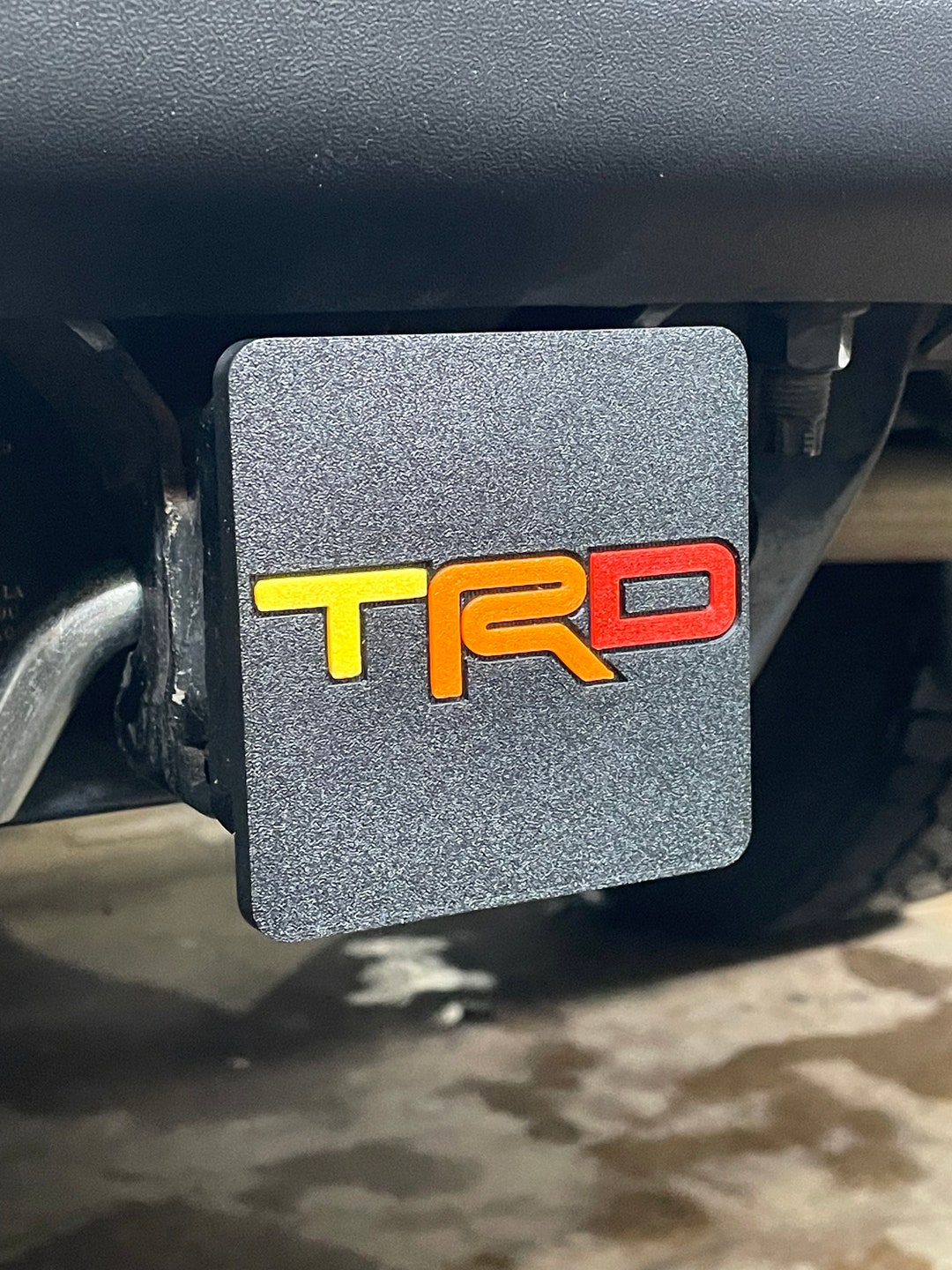 Customizable TRD Hitch Cover for Toyota 4runnner, Tundra