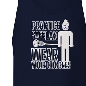 Safe LAX, Wear Goggles, Girls Lacrosse, Cute Lacrosse Shirt,  Comfortable Trendy Girls Lacrosse, Tik Tok Trend, NW Lacrosse, Boston College