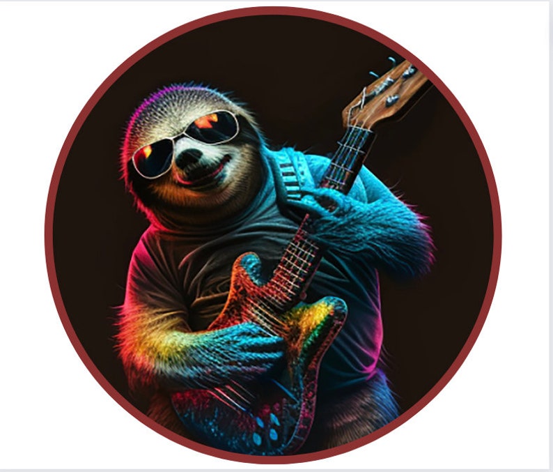 41 Sloth Designs Canva Template for Tumbler Wraps, Wall Art, T-shirt ...