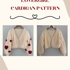 Lovergirl Cardigan Crochet Pattern image 2