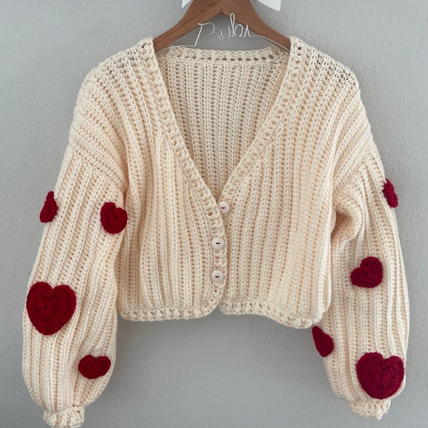Lovergirl Cardigan Crochet Pattern