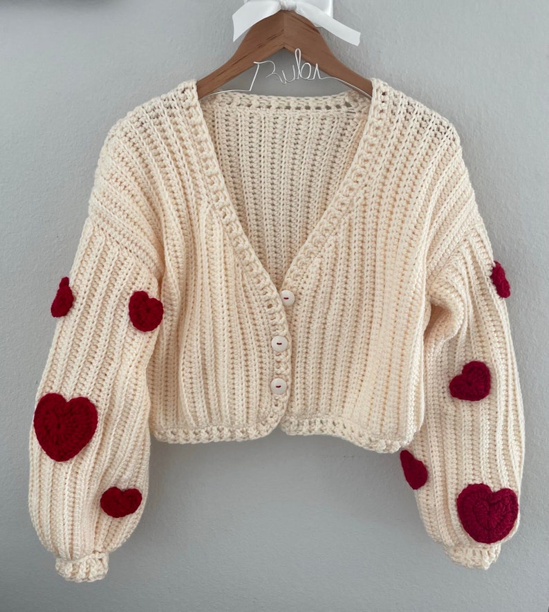 Lovergirl Cardigan Crochet Pattern (Download Now) - Etsy