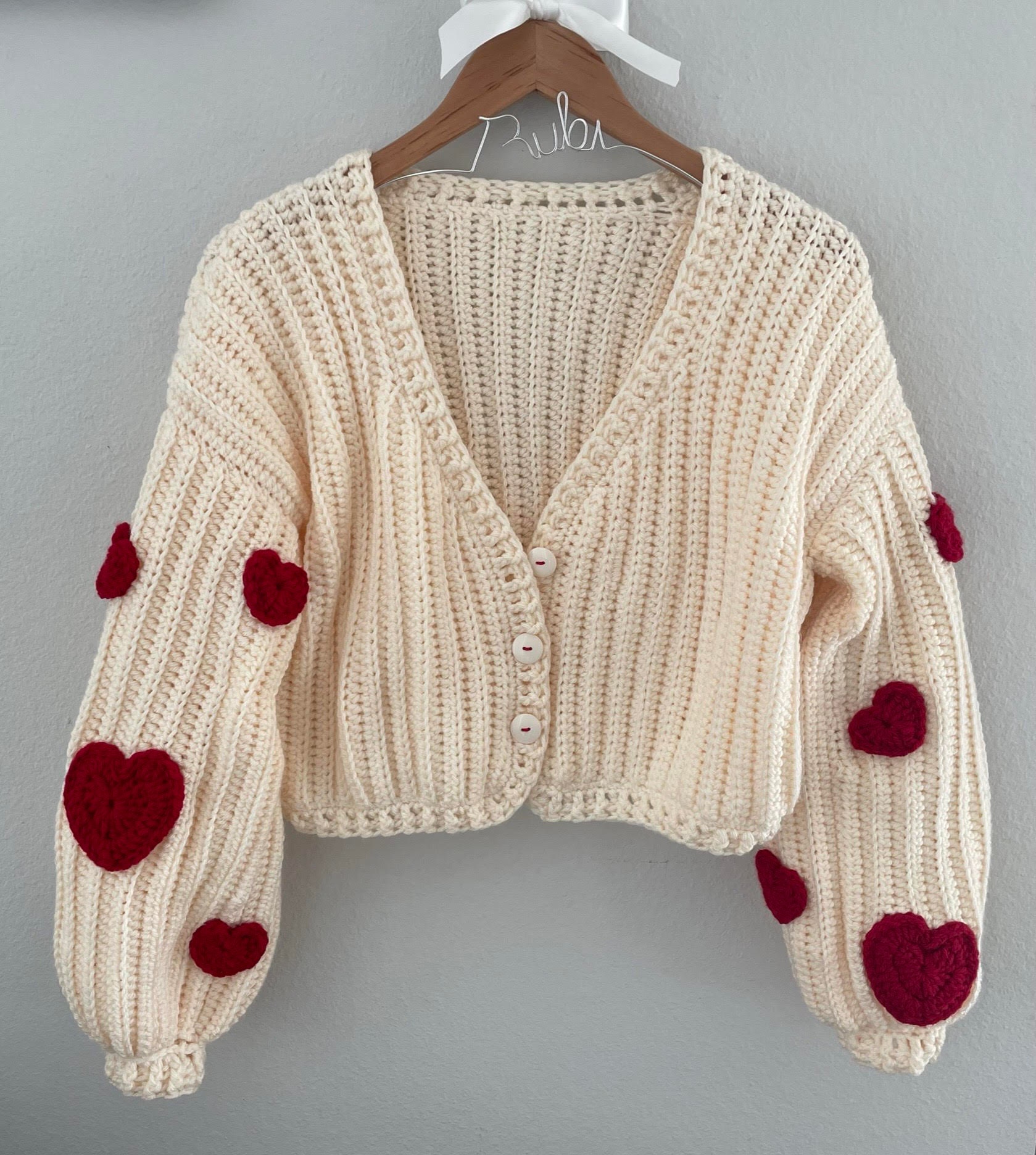 Lovergirl Cardigan Crochet Pattern - Etsy Lovergirl Cardigan Crochet Pattern - Etsy