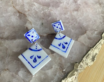 Tile earrings