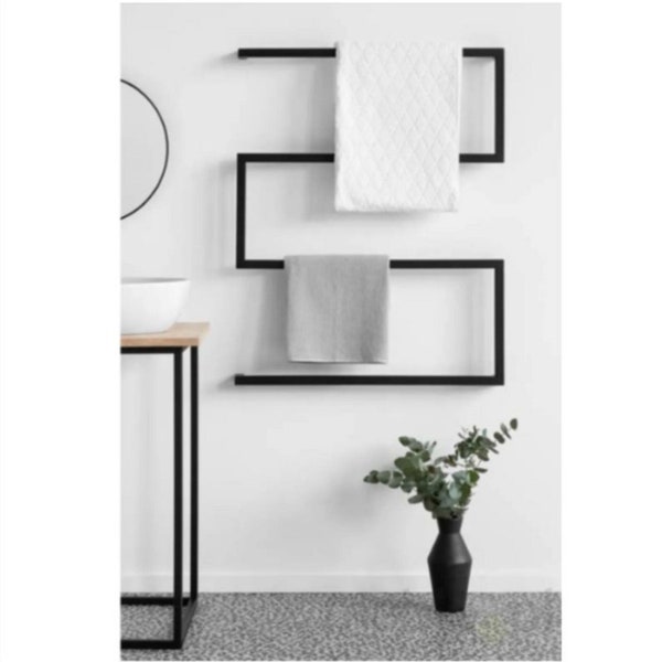 Vertical Towel Rack Etsy