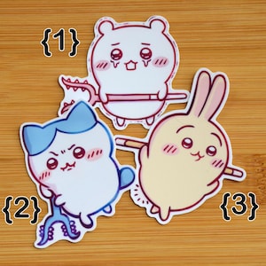 Chiikawa Fight Stickers | Chiikawa - Hachiware - Usagi