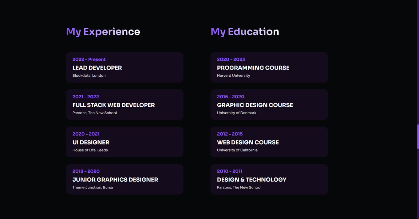 Portfolio Template HTML CSS Javascript Ready to Use - Etsy