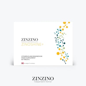 ZinoShine+ | Vitamin D3 & Magnesium Supplement | Immune System, Muscle And Bone Health Support