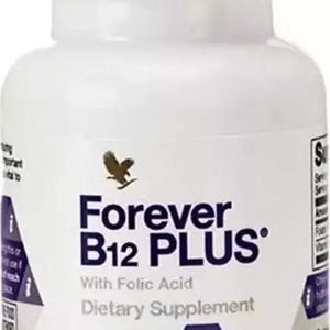 Forever B12 Plus | Vitamin B12 & Folic Acid Supplement | Energy, Nerve And Immune Support