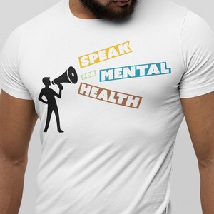Voice for Wellbeing Tee - Mental Health Awareness Shirt