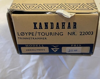 NOS Gresvig Kandahar 75mm Cable Bindings from Norway - 1950s - in Original Box!!!