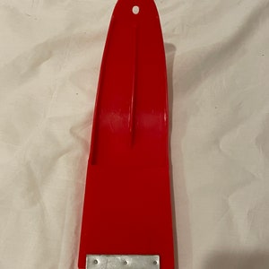 クロスカントリースキー交換用チップ - 赤いプラスチック - 必需品!!!