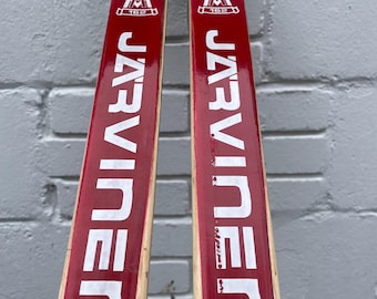 215cm Esko Järvinen Wood Cross-Country Racing Skis - Beauty on the Cheap!!!