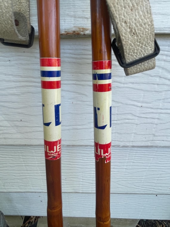 135cm Liljedahl Bamboo Cross-country Ski Poles - 1970s - Nice and Shiny!! -  Etsy Canada