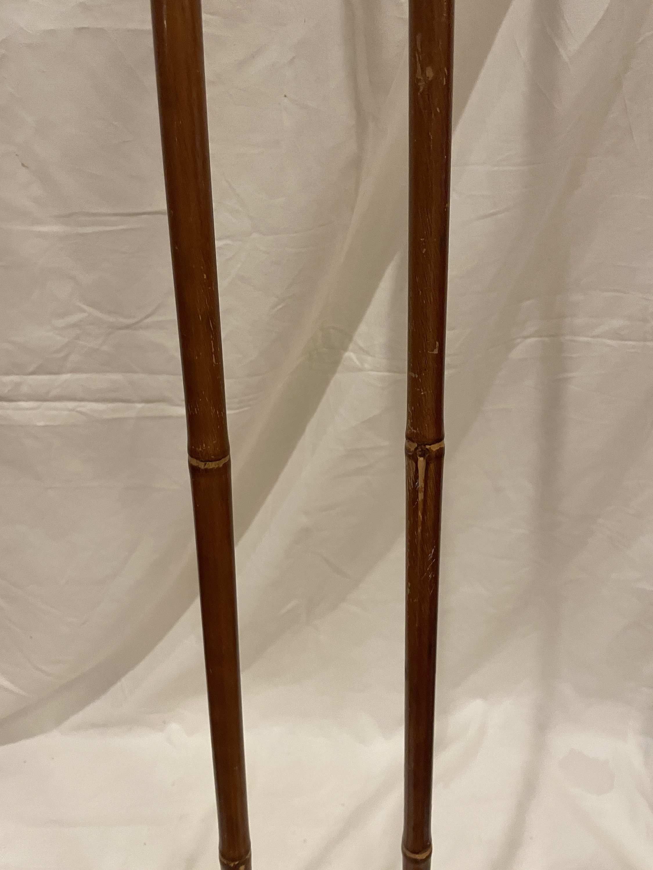 Bâtons De Ski De Fond Trak En Bambou - 140cm - Fabriqués En Norvège - Occasion