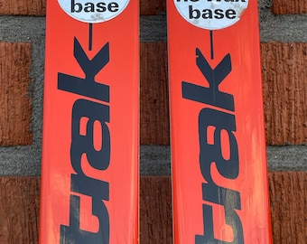 215cm 1970s Trak "Fishscale" No-Wax Cross Country Skis - NEVER USED!!!