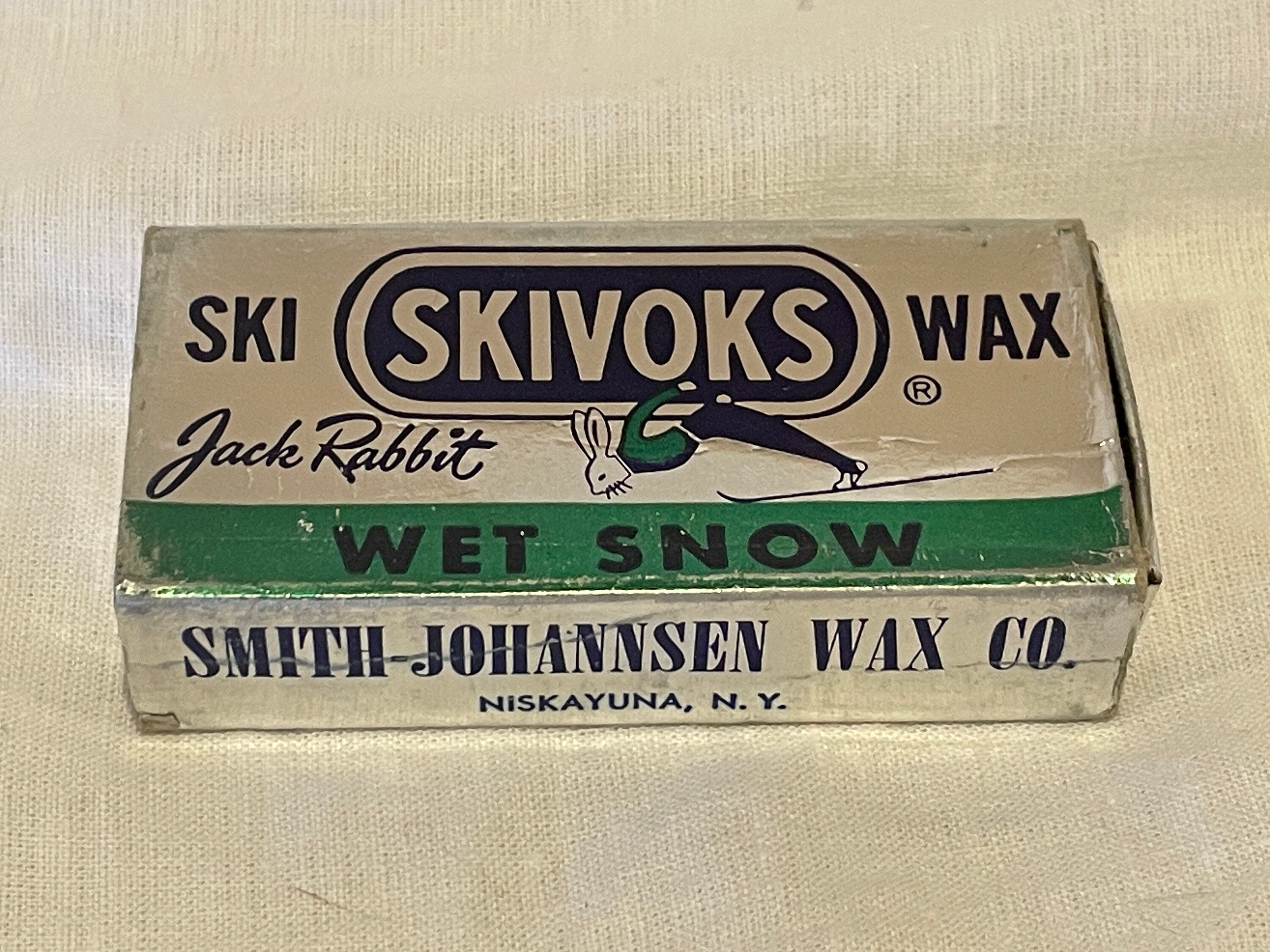 Jackrabbit Johannsen Ski Wax - Smells Great! Less Filling - Etsy