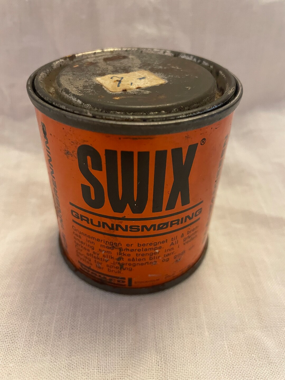Swix Burnin Pine Tar for Wood Skis Full Can Etsy