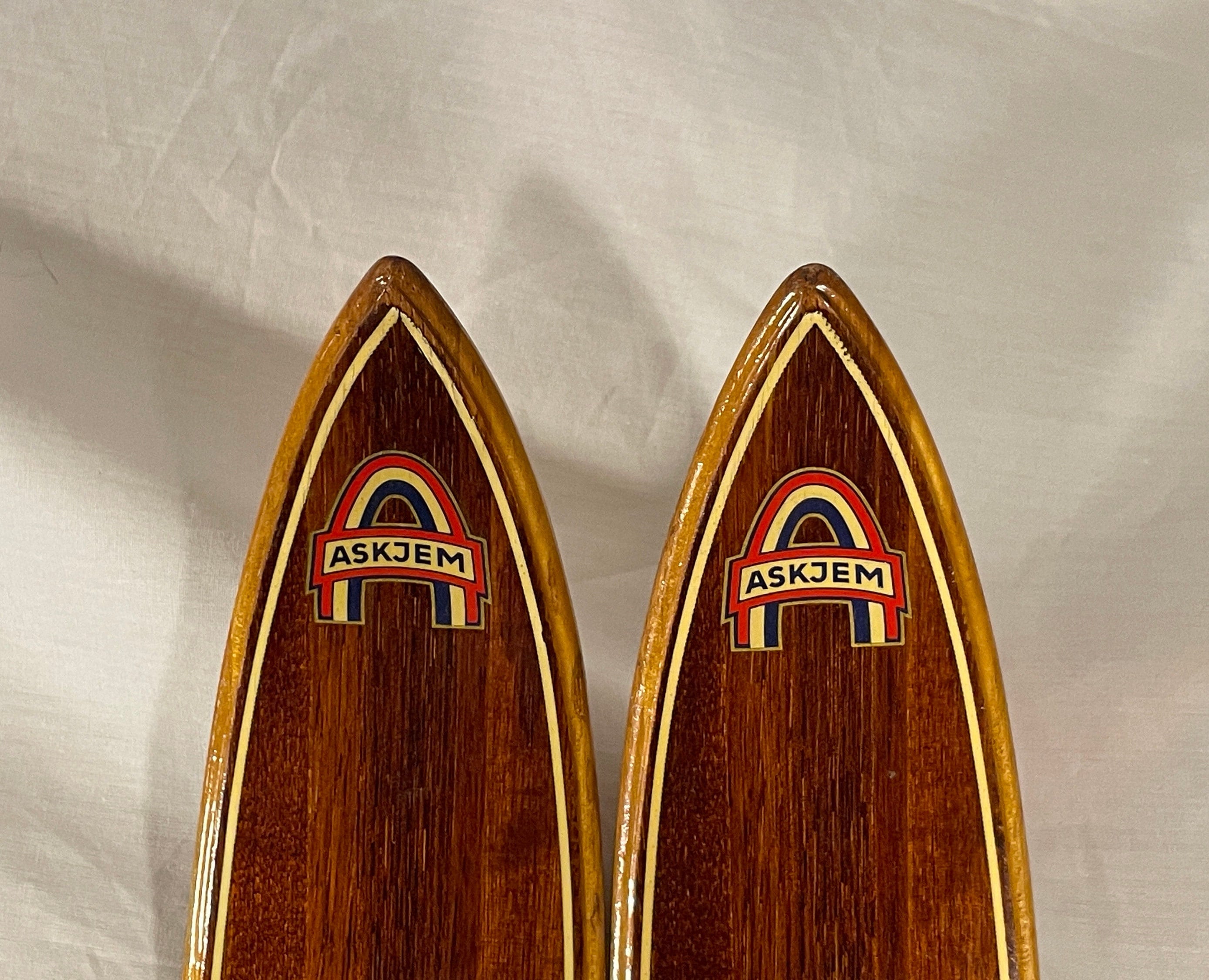 Antique wooden skis - Etsy 日本