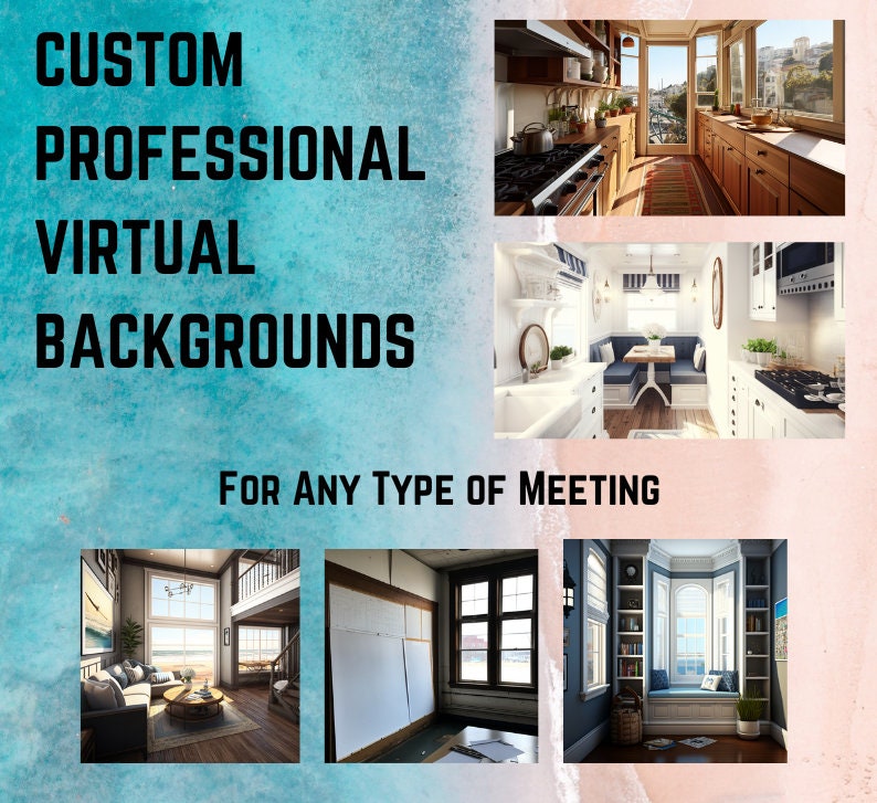 Bookcase Zoom Virtual Backgrounds Backdrop Office Background Microsoft