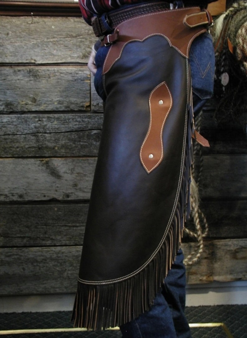 Native Chaps Handmade Native American Western Cowboy Leather Chap Rodeo Leather Chap ...